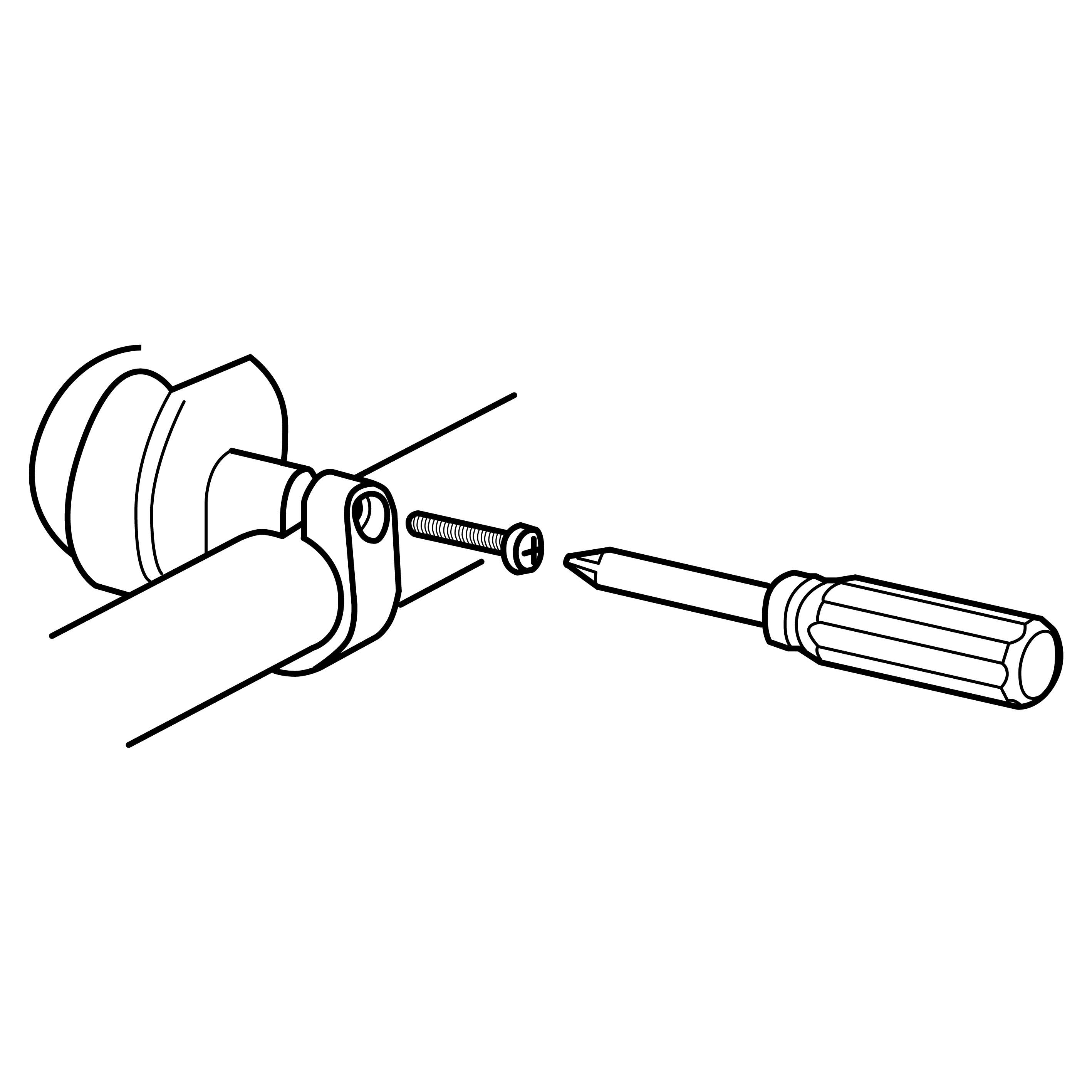 Sonnette pour vélo noire - Image 4