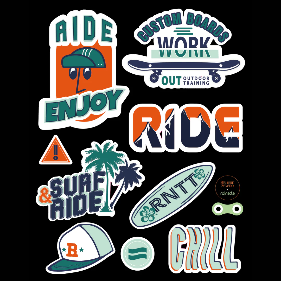 Stickers réfléchissants | Ride - Image 4