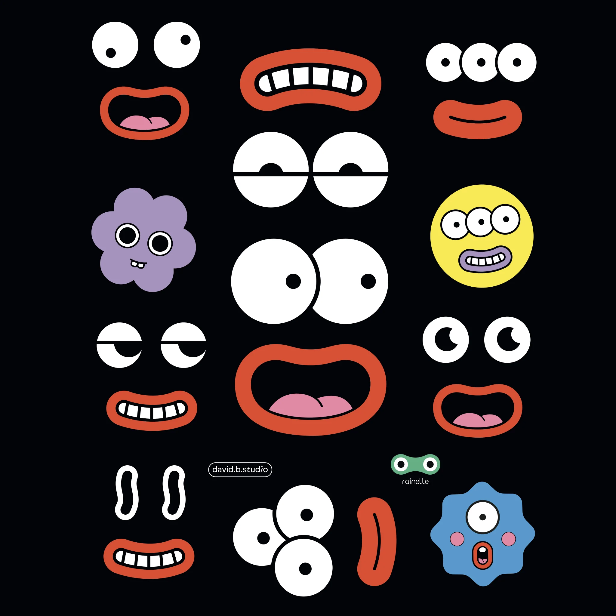 Stickers réfléchissants | Face - Image 3